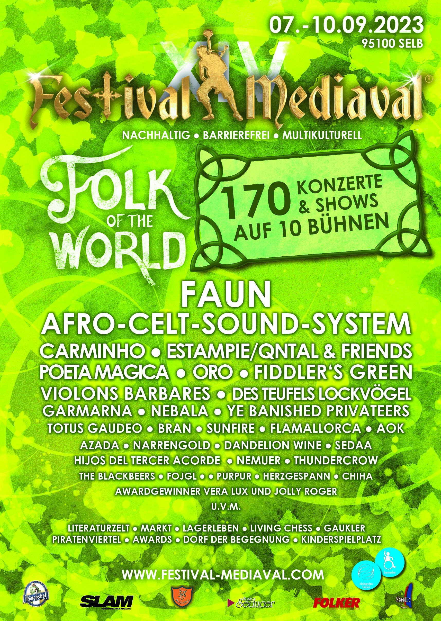 Festival Mediaval Plakat 2023